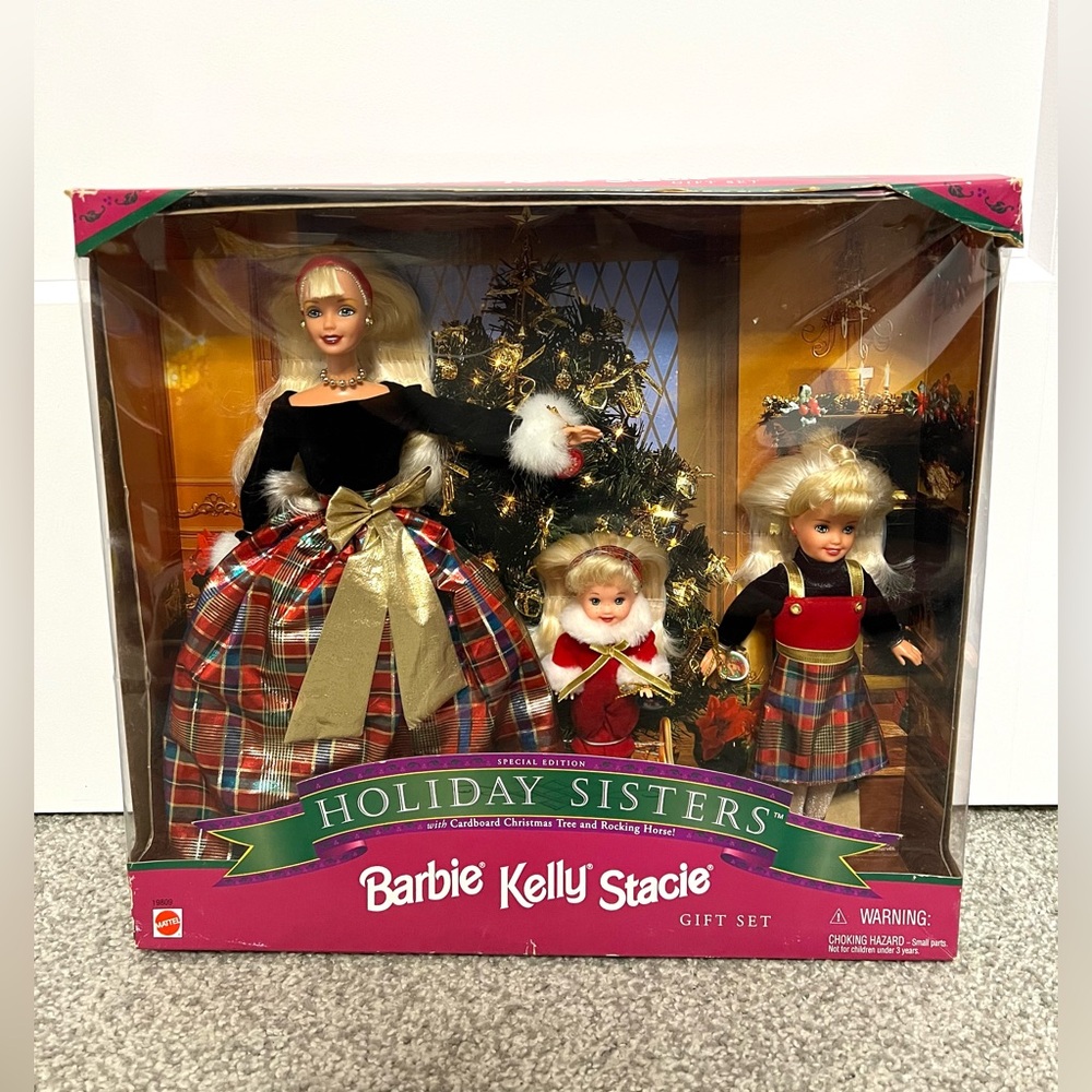 1998 Barbie Holiday Sisters set